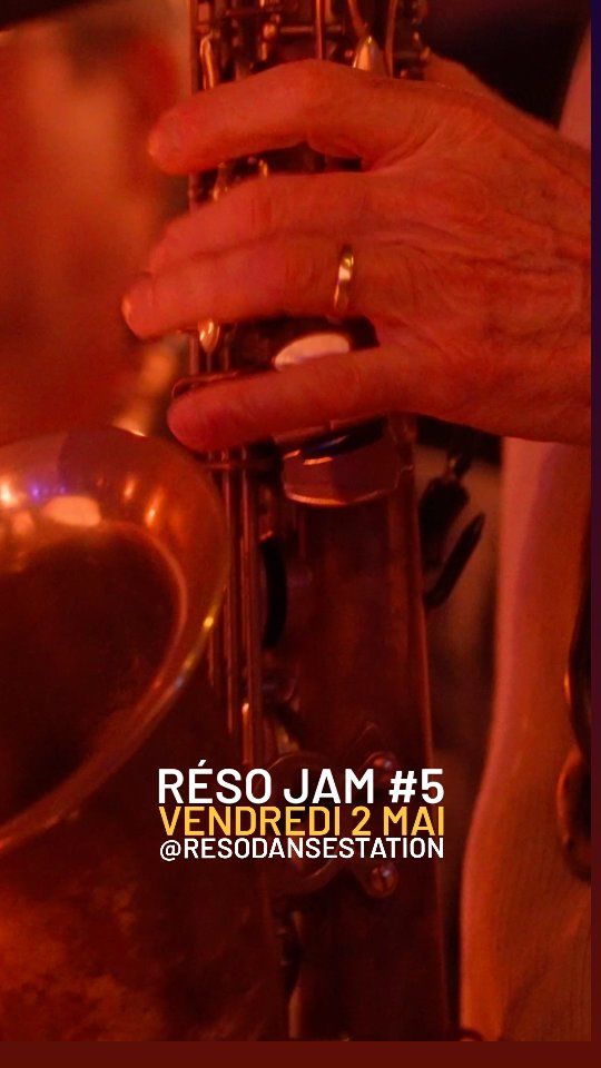 Concert, jam et tapas : c'est la recette de l'incontournable RÉSO JAM à Résodanse Station !
Pour cette 5ème édition, nous retrouvons Cyril Amourette à la guitare et au chant, Jonathan Salvi à la batterie, rejoints par Jérémie Krüttli à la basse. Et bienvenue par avance à tous.tes les autres musicien.ne.s qui viendront jammer!
Venez vibrer, danser et vous régaler !
Les délicieux tapas du chef Anthony et les fameux breuvages du bar de Résodanse Station seront de la partie ;)
@cyril.amourette
@jonathansalvi
@jeremie_kruttli 
#jamsession #concert #tapas #groove #jazz #soul #fiesta 
🎥@phil_msh